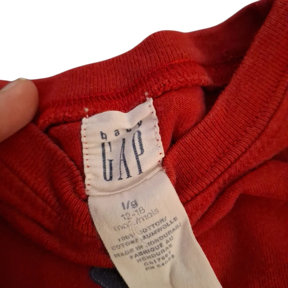 GAP Vibrant Red Infant Bodysuit